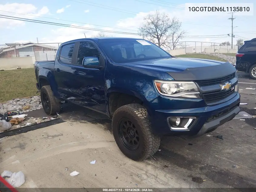 1GCGTDEN6L1135810 — 2020 Chevrolet Colorado, фото 2 с аукциона IAAI, Не указано