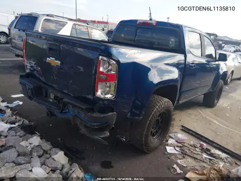 1GCGTDEN6L1135810 — 2020 Chevrolet Colorado, фото 5 с аукциона IAAI, Не указано