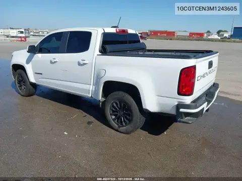 2021 Chevrolet Colorado 4Wd Short Box Lt VIN 1GCGTCEN3M1243605 фото 4