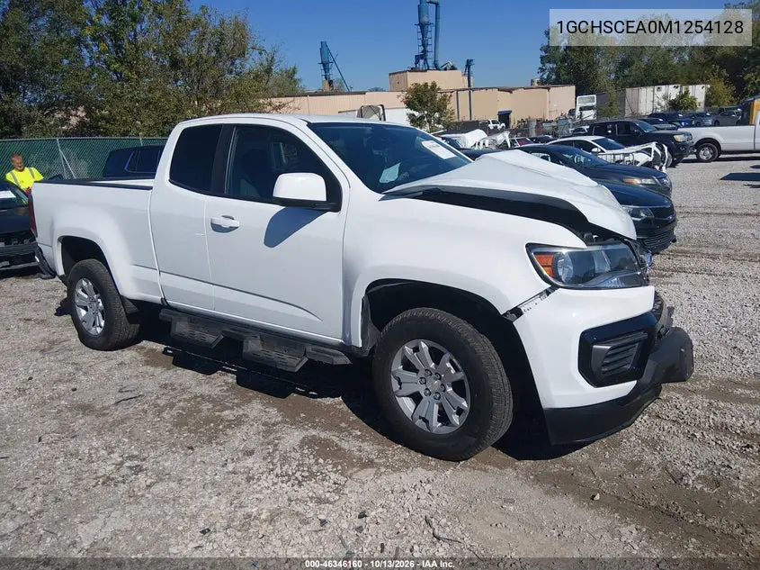 1GCHSCEA0M1254128 Chevrolet Colorado 2021 — повреждение Передний левый, фото до ремонта