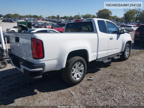 1GCHSCEA0M1254128 — 2021 Chevrolet Colorado, фото 4 с аукциона IAAI, Передний левый
