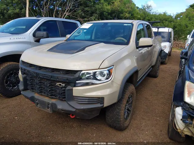 1GCGTEEN8N1130794 — 2022 Chevrolet Colorado, фото 2 с аукциона IAAI 13.10.2026, Вандализм