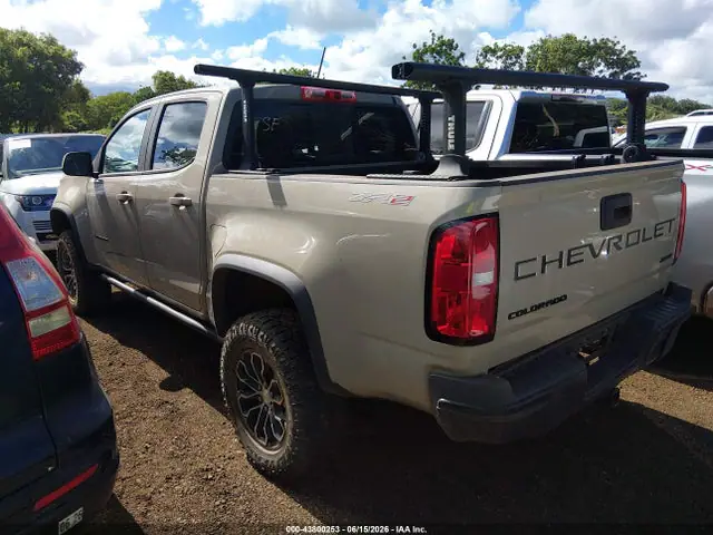 1GCGTEEN8N1130794 — 2022 Chevrolet Colorado, фото 3 с аукциона IAAI 13.10.2026, Вандализм