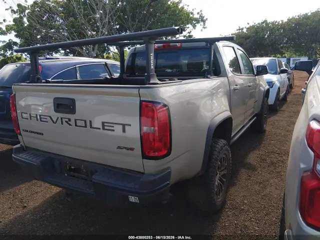 1GCGTEEN8N1130794 — 2022 Chevrolet Colorado, фото 4 с аукциона IAAI 13.10.2026, Вандализм