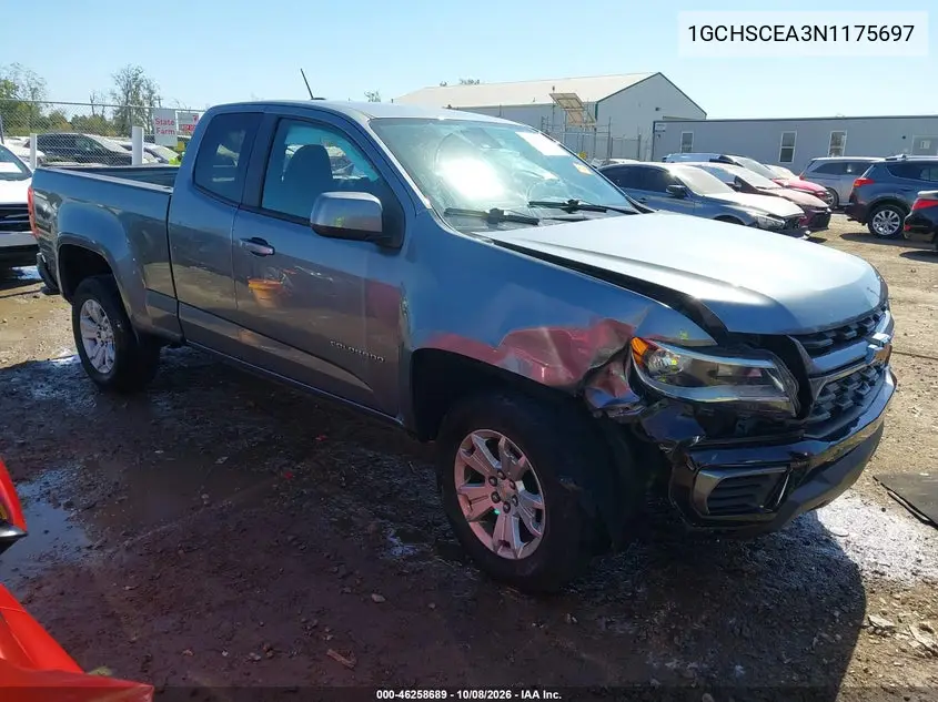 2022 Chevrolet Colorado 2Wd Long Box Lt VIN 1GCHSCEA3N1175697 фото 1