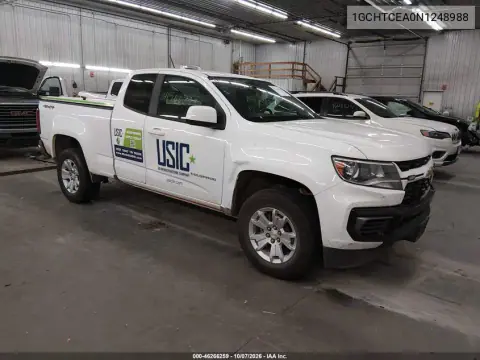 2022 Chevrolet Colorado 4Wd Long Box Lt VIN 1GCHTCEA0N1248988 фото 2