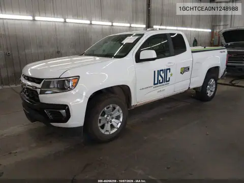 2022 Chevrolet Colorado 4Wd Long Box Lt VIN 1GCHTCEA0N1248988 фото 3