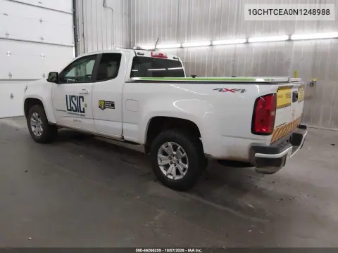 2022 Chevrolet Colorado 4Wd Long Box Lt VIN 1GCHTCEA0N1248988 фото 4