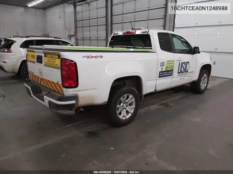 2022 Chevrolet Colorado 4Wd Long Box Lt VIN 1GCHTCEA0N1248988 фото 5