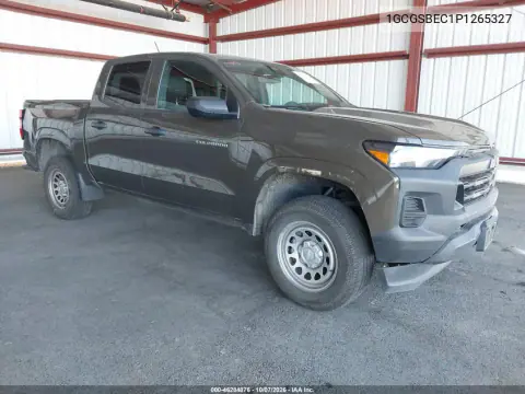 1GCGSBEC1P1265327 — 2023 Chevrolet Colorado, Передняя часть, фото до ремонта