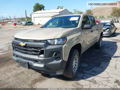 2024 Chevrolet Colorado 2Wd Wt VIN 1GCGSBECXR1145092 фото 3