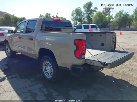 2024 Chevrolet Colorado 2Wd Wt VIN 1GCGSBECXR1145092 фото 4