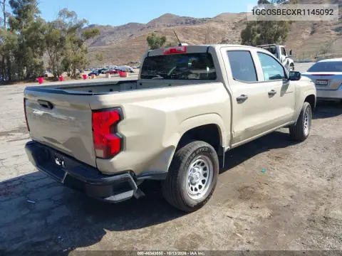 2024 Chevrolet Colorado 2Wd Wt VIN 1GCGSBECXR1145092 фото 5
