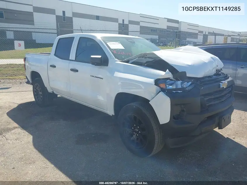 2026 Chevrolet Colorado Wt, Rwd VIN 1GCPSBEKXT1149285 фото 2