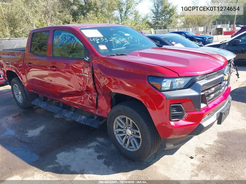 2026 Chevrolet Colorado Lt, 4Wd VIN 1GCPTCEK0T1274654 фото 2