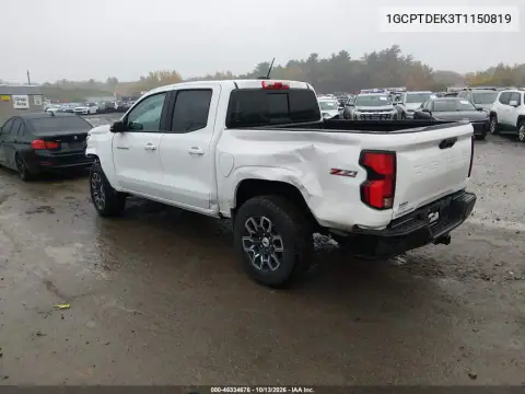 1GCPTDEK3T1150819 — 2026 Chevrolet Colorado, фото 4 с аукциона IAAI, Передняя часть