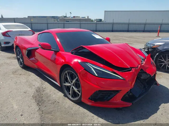 2021 Chevrolet Corvette Stingray Rwd 1lt VIN 1G1YA2D48M5114869 фото 1