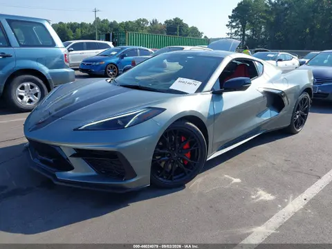 2024 Chevrolet Corvette Stingray Rwd 1lt VIN 1G1YA2D47R5114711 фото 2