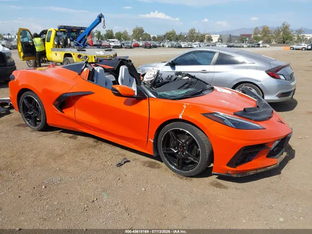 2021 Chevrolet Corvette Stingray Rwd 2lt VIN 1G1YB3D40M5109930 фото 1