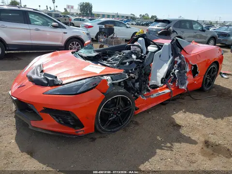 2021 Chevrolet Corvette Stingray Rwd 2lt VIN 1G1YB3D40M5109930 фото 2