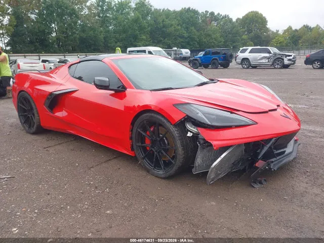 2021 Chevrolet Corvette Stingray Rwd 3lt VIN 1G1YC2D44M5113583 фото 1