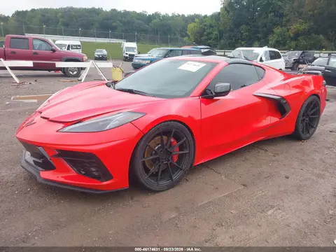 2021 Chevrolet Corvette Stingray Rwd 3lt VIN 1G1YC2D44M5113583 фото 2