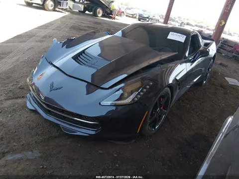 2014 Chevrolet CORVETTE STINGRAY VIN 1G1YF2D76E5118755 фото 2