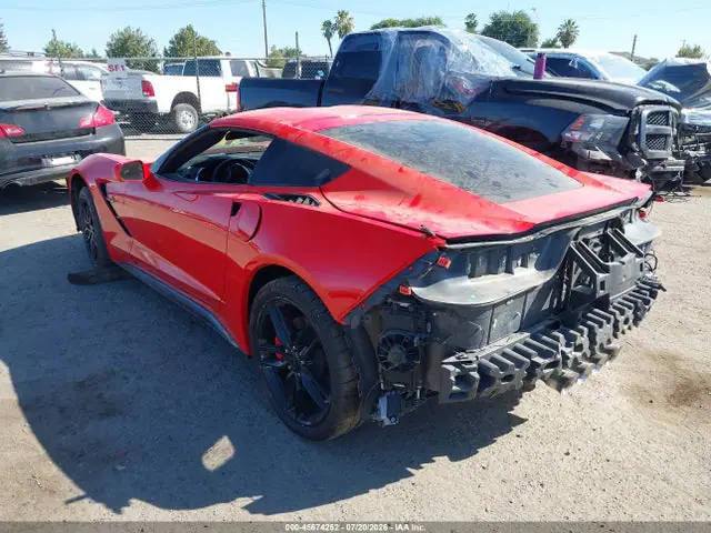 1G1YB2D70J5101570 — 2018 Chevrolet Corvette Stingray, фото 3 с аукциона IAAI 13.10.2026, Strip