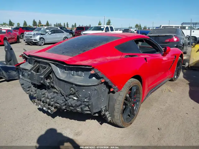 1G1YB2D70J5101570 — 2018 Chevrolet Corvette Stingray, фото 4 с аукциона IAAI 13.10.2026, Strip