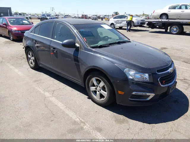 1G1PE5SB9G7167365 — 2016 Chevrolet Cruze Limited 1LT Auto, Задняя часть (Rear), фото до ремонта