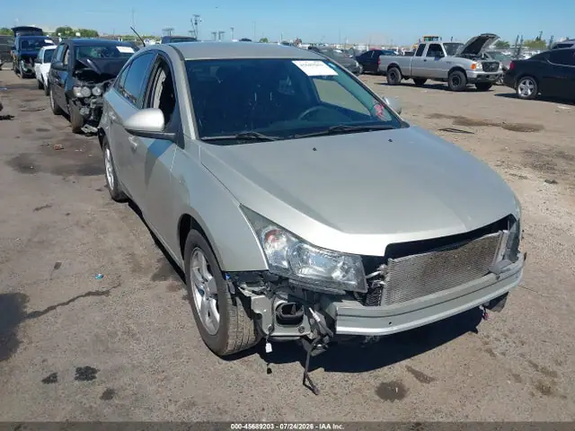 1G1PE5SB6G7208955 — 2016 Chevrolet Cruze Limited 1LT Auto, Передняя часть (Front End), фото до ремонта