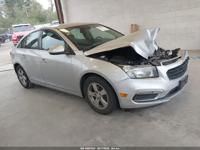 1G1PE5SB9G7103536 — 2016 Chevrolet Cruze Limited 1LT Auto, Передняя часть (Front End), фото до ремонта