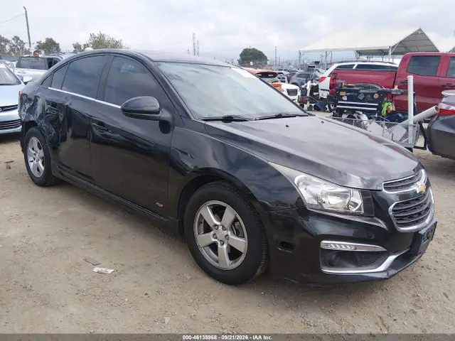 1G1PE5SB2G7136636 — 2016 Chevrolet Cruze Limited 1LT Auto, Задняя часть справа (Right Rear), фото до ремонта