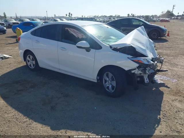 2018 Chevrolet Cruze Ls Auto VIN 1G1BC5SM6J7220984 фото 1