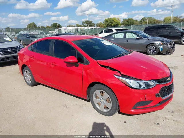 2018 Chevrolet Cruze Ls Auto VIN 1G1BC5SM9J7100080 фото 1