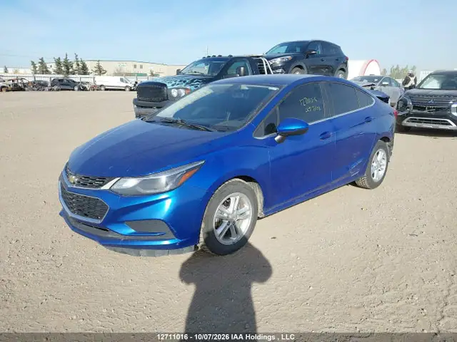 3G1BE5SMXGS602620 — 2016 Chevrolet Cruze LT Auto, фото 2 с аукциона IAAI 13.10.2026, Задняя часть