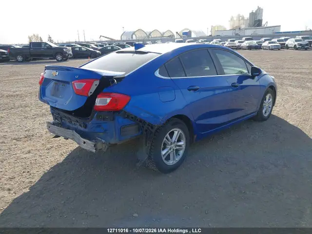 3G1BE5SMXGS602620 — 2016 Chevrolet Cruze LT Auto, фото 4 с аукциона IAAI 13.10.2026, Задняя часть