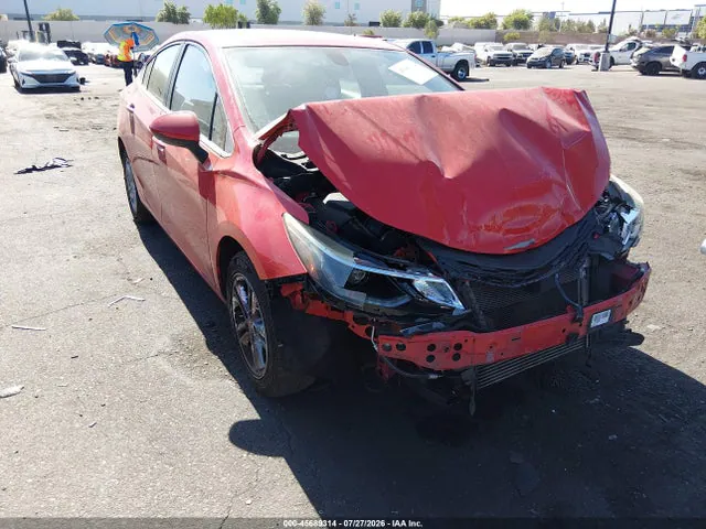 2017 Chevrolet Cruze Lt Auto VIN 1G1BE5SM5H7126583 фото 1