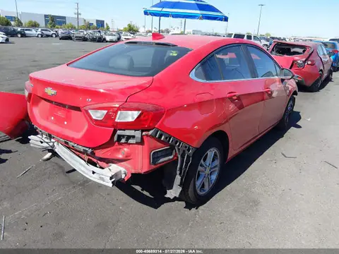 2017 Chevrolet Cruze Lt Auto VIN 1G1BE5SM5H7126583 фото 4