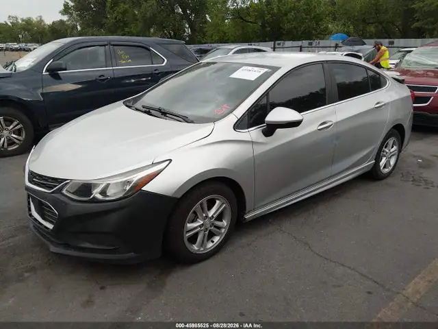 1G1BE5SM9H7222202 — 2017 Chevrolet Cruze LT Auto, фото 2 с аукциона IAAI 01.10.2026, Задняя часть
