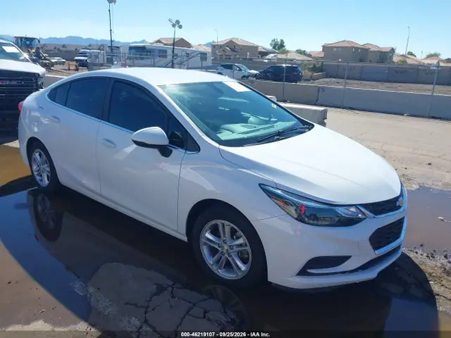 1G1BE5SM1H7156034 — 2017 Chevrolet Cruze LT Auto, Задняя часть слева (Left Rear), фото до ремонта