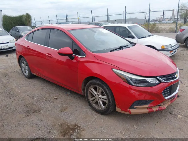 2017 Chevrolet Cruze Lt Auto VIN 1G1BE5SM6H7107783 фото 1
