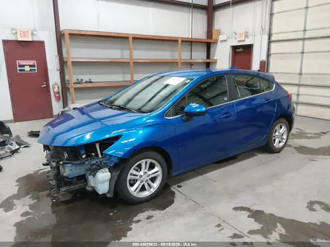 2018 Chevrolet Cruze Lt Auto VIN 3G1BE6SM1JS565650 фото 2