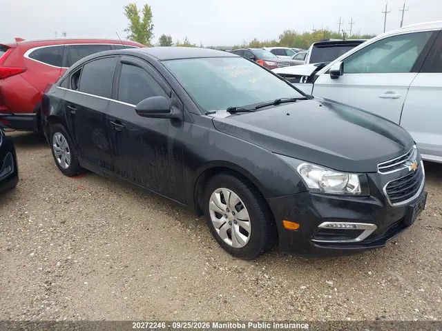 1G1PC5SB2F7216636 — 2015 Chevrolet Cruze LT Turbo, Повреждения со всех сторон (All Over), фото до ремонта