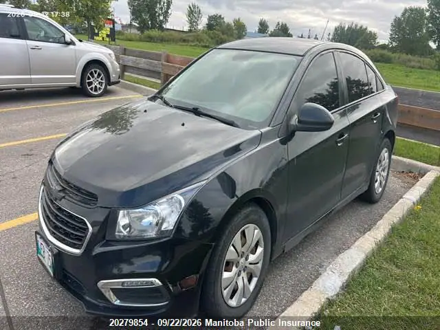 1G1PC5SB0F7270954 — 2015 Chevrolet Cruze LT Turbo, фото 4 с аукциона IAAI 29.09.2026, Повреждения со всех сторон