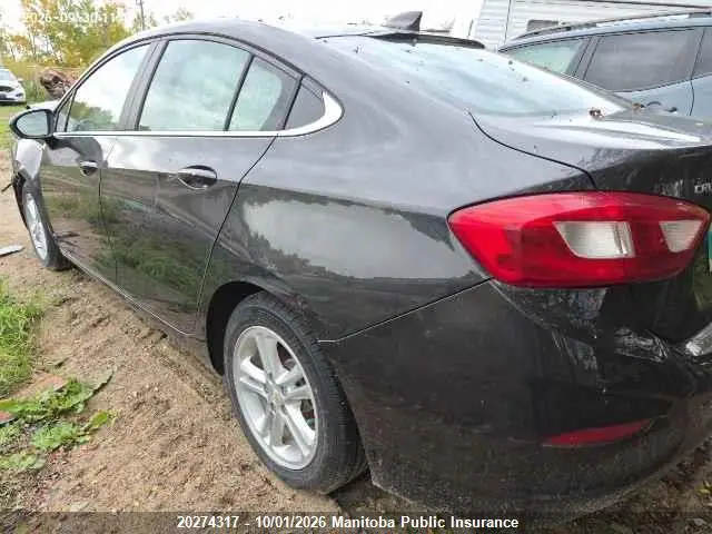 1G1BE5SM3G7298805 — 2016 Chevrolet Cruze LT Turbo, фото 3 с аукциона IAAI 14.10.2026, Передняя часть