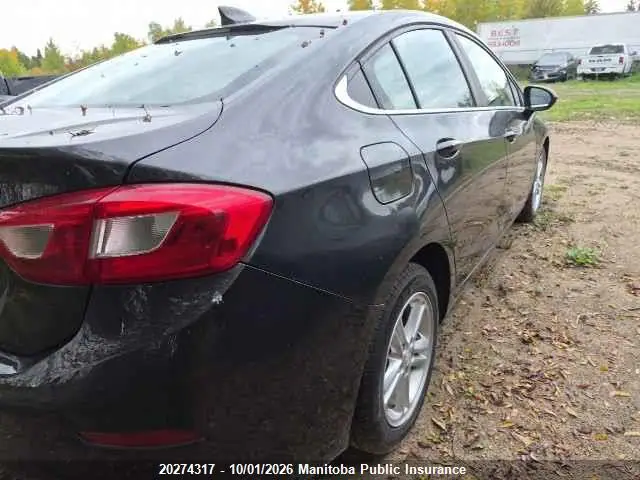 1G1BE5SM3G7298805 — 2016 Chevrolet Cruze LT Turbo, фото 4 с аукциона IAAI 14.10.2026, Передняя часть