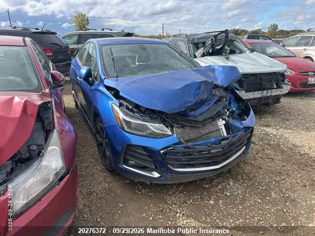 2019 Chevrolet Cruze Lt Turbo VIN 1G1BE5SM1K7105091 фото 1