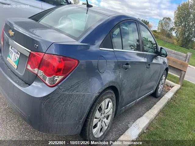 1G1PC5SB6E7146590 — 2014 Chevrolet Cruze LT, фото 2 с аукциона IAAI 14.10.2026, Град
