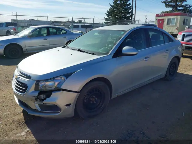 1G1PC5SB0F7176217 — 2015 Chevrolet Cruze LT, фото 2 с аукциона IAAI 14.10.2026, Передняя часть